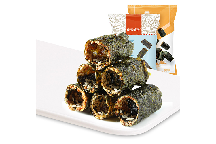 LIANGPINPUZI PORK FLOSS SEAWEED ROLL 50G